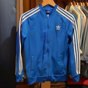 Adidas blue jacket
